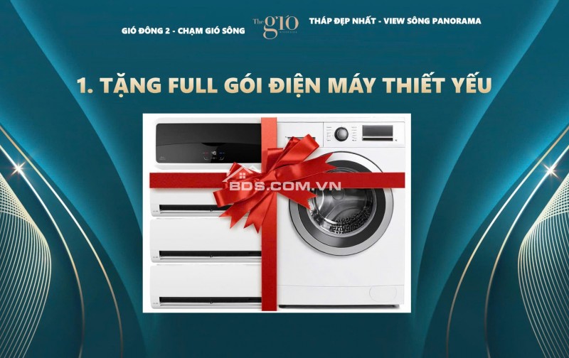 The Gió Riverside: 0% lãi suất 36 tháng – Ân hạn gốc 5 năm –Mua nhà không áp lực tài chính